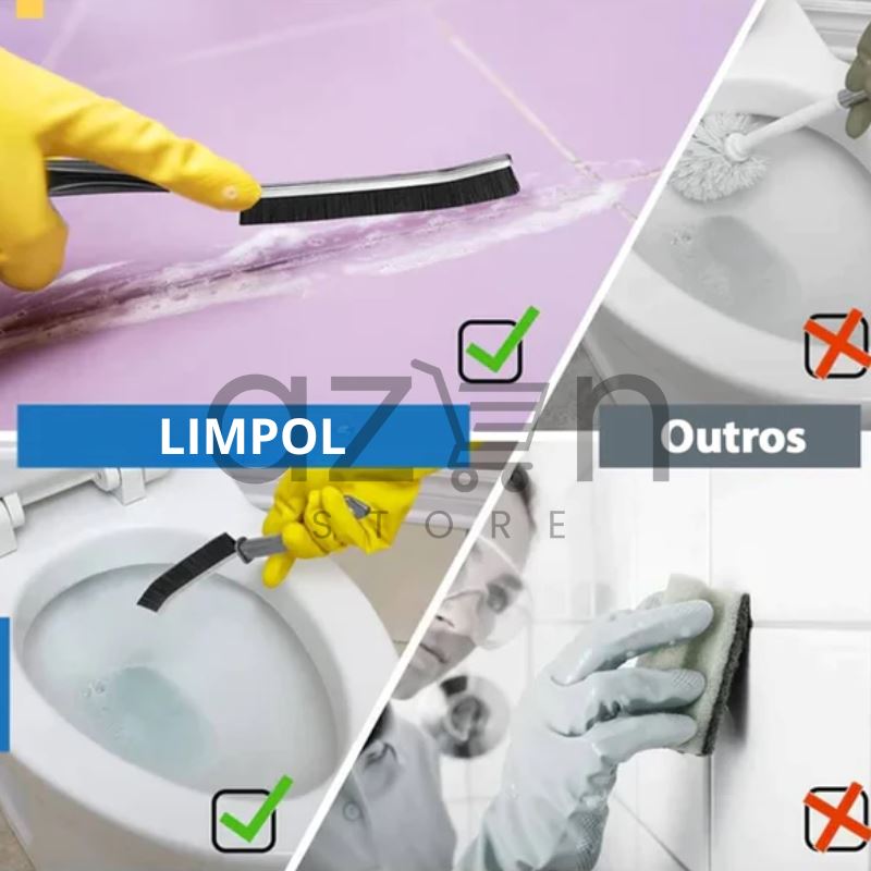 Escova de Limpeza Multiuso Limpol - COMPRE 1 LEVE 2